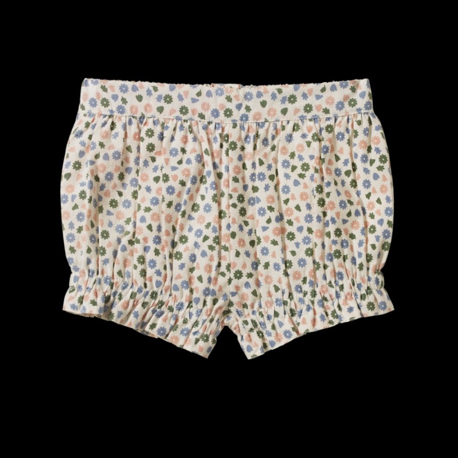 Wear Nature Baby  | Betty Shorts Chamomile Blooms Print